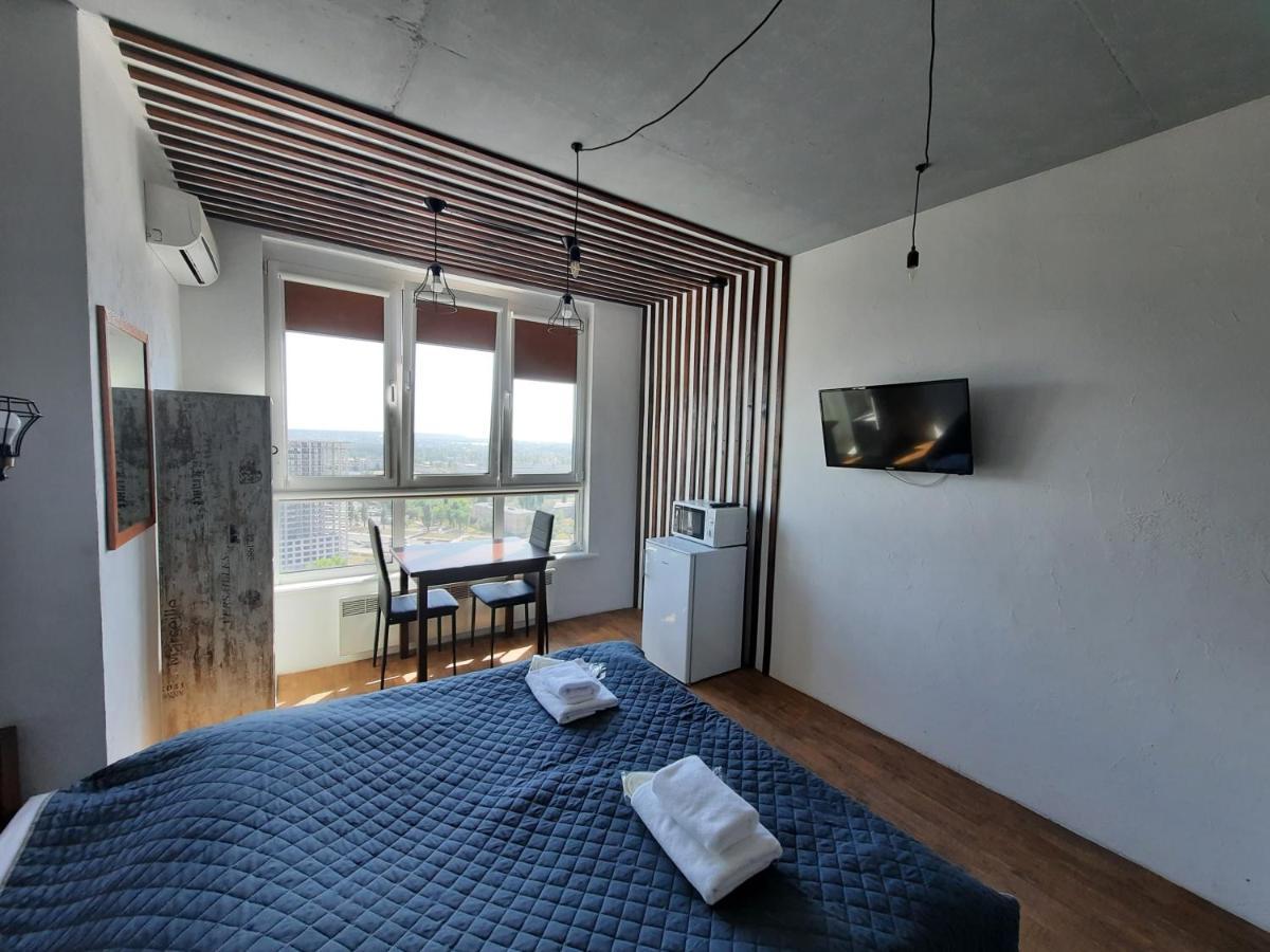 Sky Apartment Virmenska 키예프 외부 사진