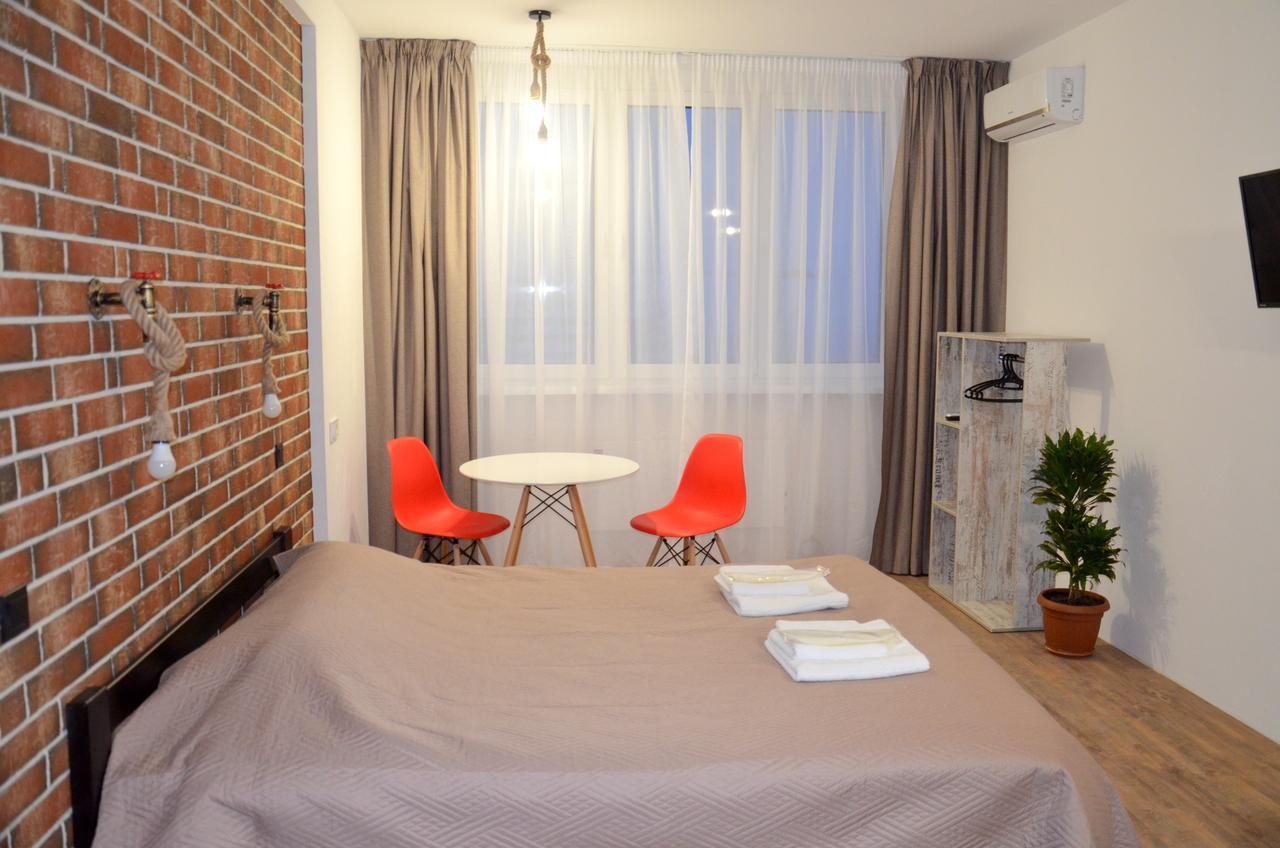Sky Apartment Virmenska 키예프 외부 사진